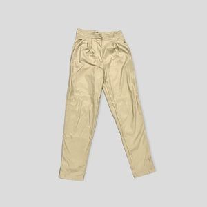 Princess Polly Love Club Pant WITH MISSING BUTTON in Cream Size 2